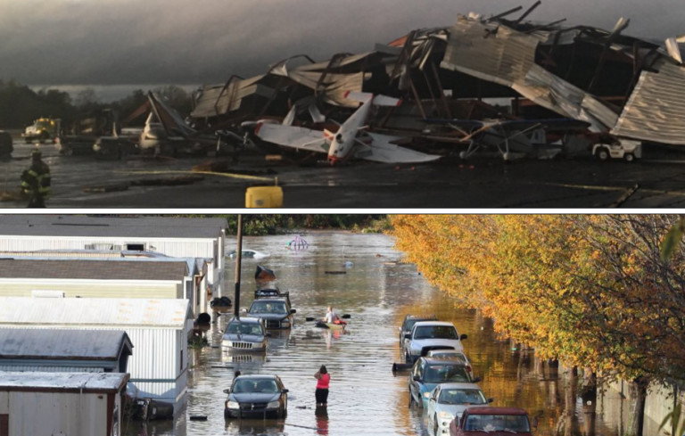 Last Night’s Extreme Storms Caused Tornadoes in Hickory and Flooding in Boone