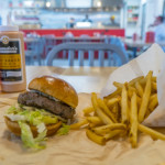 little big burger and truffle fries in charlotte