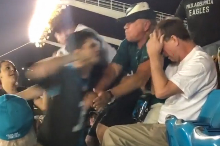 CMPD Just Arrested Panthers Fan Who Assaulted Older Man At Game