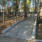 flat branch nature preserve entrance boardwalk