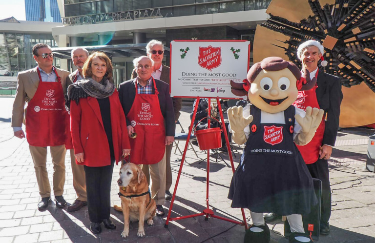 Salvation Army of Greater Charlotte Officially Begins Its Red Kettle Campaign