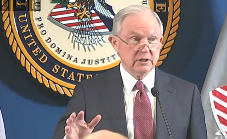 Jeff Sessions Came To Charlotte To Announce “Project Safe Neighborhood Task Forces” (Video)