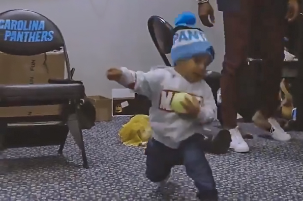 Video of Cam Newton’s Son Dancing Is Now Going Viral