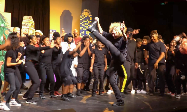 Former Mayor Roberts Dances and Jonathan Stewart Motivates at Inspire The Fire (Video)