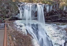 Top 10 Frozen Waterfalls in North Carolina