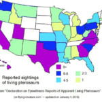 pterosaurs sightings in north carolina