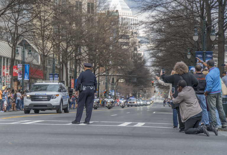 Thousands Lined The Streets To Watch Billy Graham Come Home