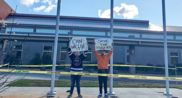 2 Charlotte Area Students Are Making National Headlines After School Walkout