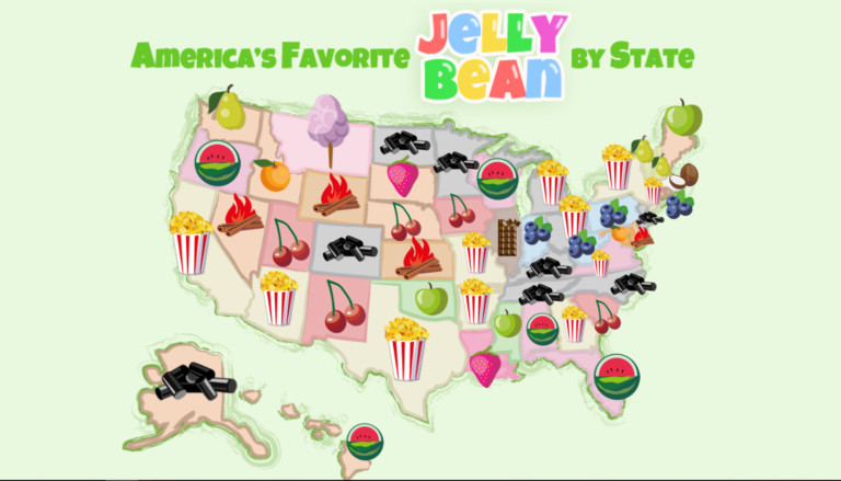 North Carolina’s Favorite Jelly Bean Flavor Might Surprise You