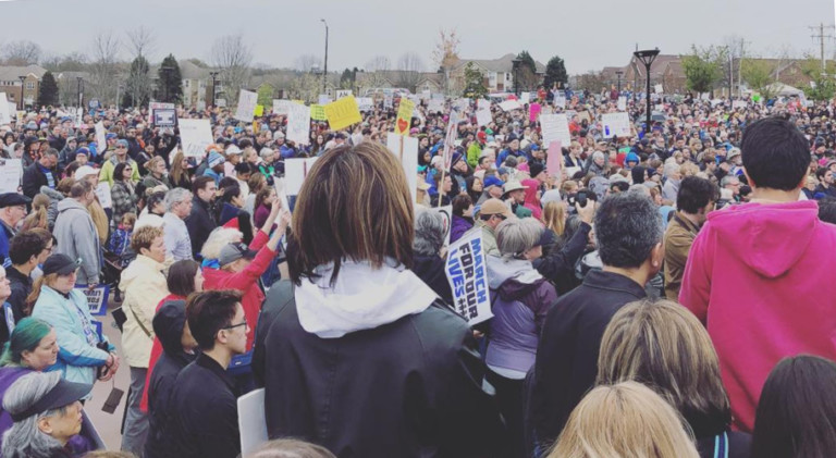 Thousands Rally in Uptown Charlotte For ‘March For Our Lives’