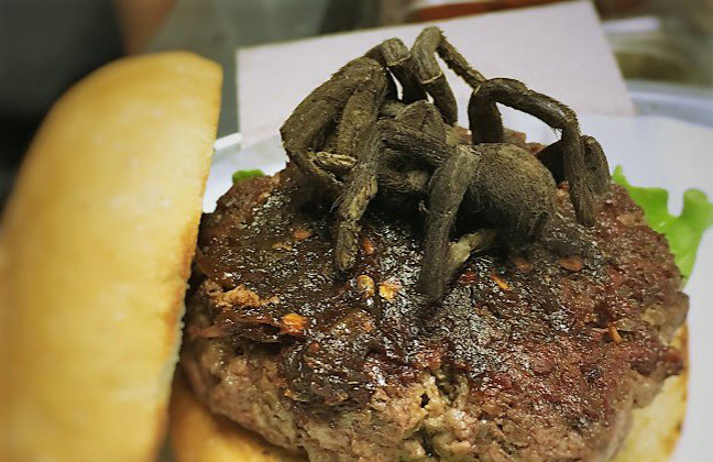 NC Restaurant Just Started Serving America’s First ‘Tarantula Burger’