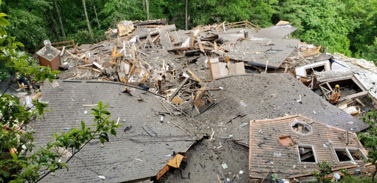 2 People Confirmed Dead After Landslide Destroyed North Carolina Home