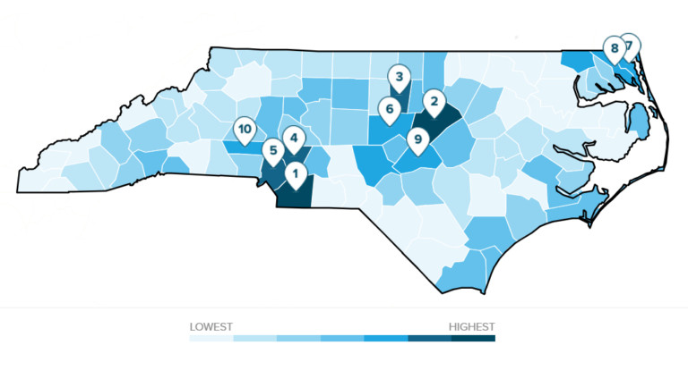 Union County Ranked #1 In North Carolina For Overall Purchasing Power