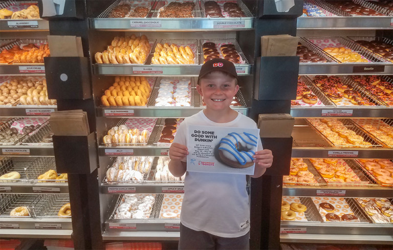 Charlotte Dunkin’ Donuts to Sell “Braylon Beam” Donut, Benefiting ‘Bring It 4 Braylon Foundation’