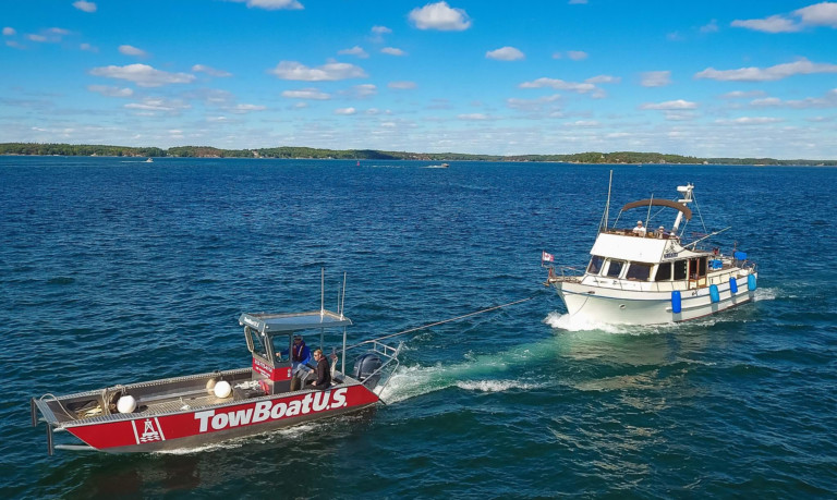 Capt. Logan Thomas, Recent UNC Grad, Is New Owner of Lake Wylie’s TowBoatUS