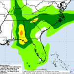 tropical storm hitting charlotte alberto