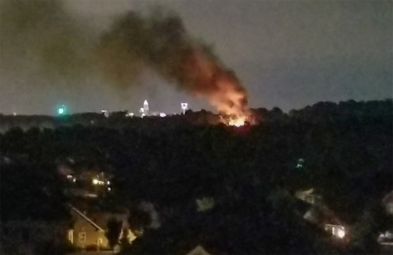 Dozens of Fires Erupt Around Charlotte During Illegal 4th of July Firework Displays