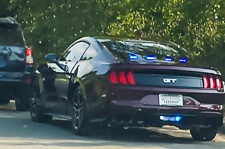 Social Media Ablaze Over Picture Of Unmarked Mustang Pulling Over Charlotte Resident