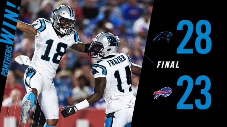 Panthers Take Down The Buffalo Bills In Their First Game Of The Pre-Season