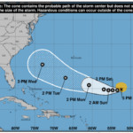 Hurricane Florence heading toward the Carolinas