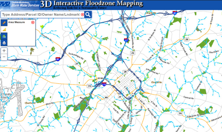 Mecklenburg County Just Added 250 New Locations To The County Flood Map