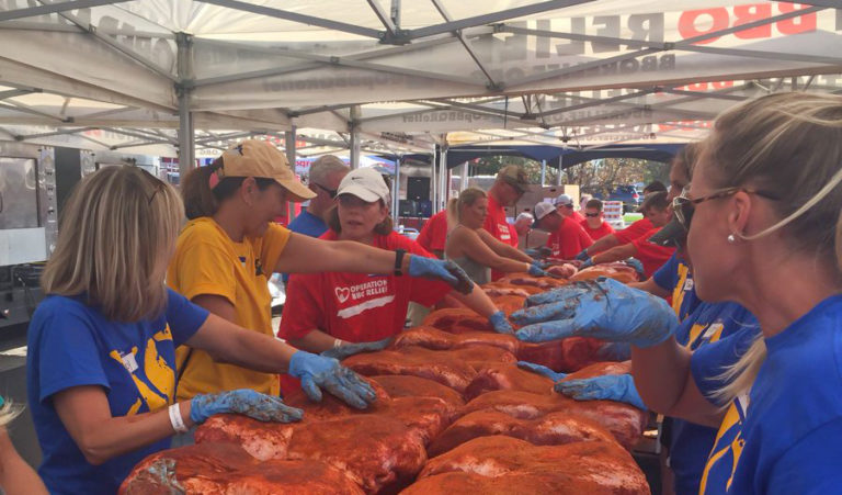 Over 220,000 Meals Served by Operation BBQ Relief After Hurricane Florence