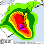 rainfall from hurricane florence