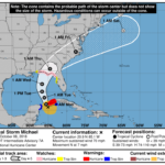 hurricane Michael hitting Charlotte