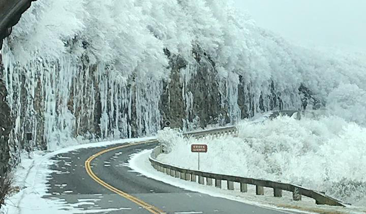 Parts of North Carolina Have Now Become An Icy Wonderland