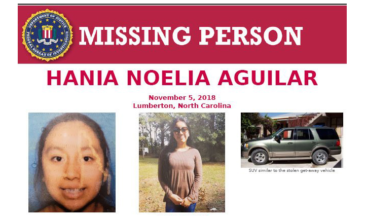 FBI Issues Amber Alert with $15,000 Reward For Kidnapped North Carolina Teenager