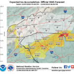 StormTotalIceFcst for Charlotte region