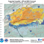 StormTotalSnow For Charlotte Region