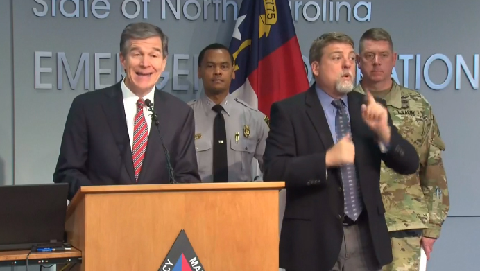 North and South Carolina Governors Issue Statements About The Growing Coronavirus Fears