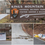 kings mountain national park government shutdown closed sign3