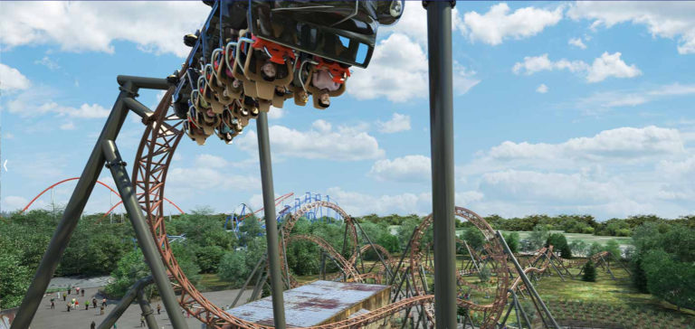 Carowinds Opening NC’s First ‘Double-Launch’ Coaster – Hurling Riders 0-42 mph in 2.5 Seconds