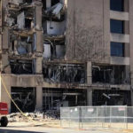 polk building being demolished
