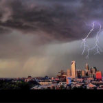 lightning thunder storm in charlotte