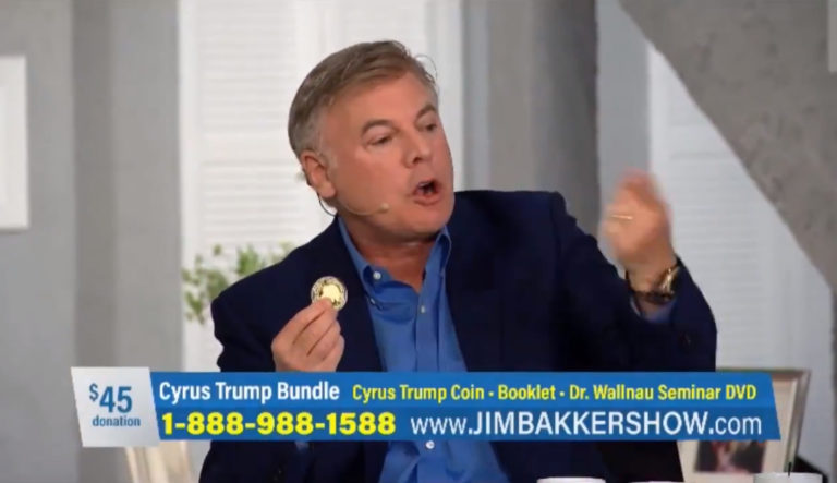 Former Charlotte Televangelist Selling $45 Trump Coin As ‘Point of Contact With God’