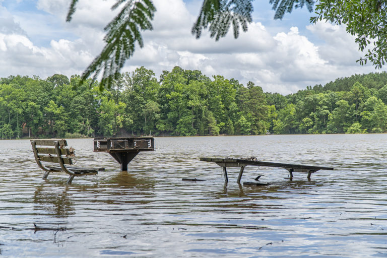 Mountain Island Lake Hits Historic Water Levels Causing Widespread Damage