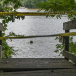 dock missing from mountain island lake flooding June 2019