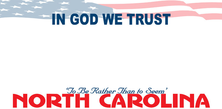 North Carolina’s DMV Adds ‘In God We Trust’ to License Plates