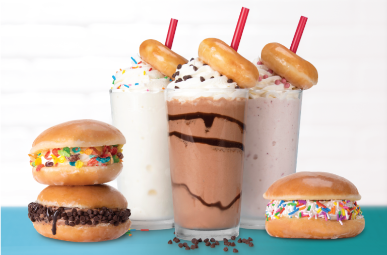 Krispy Kreme Launches Doughnut-Infused Ice Cream and Sandwiches At New Concord Store