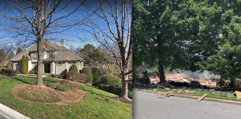 $1.2 Million Home Explodes In Ballantyne, Sending 1 Man To The Hospital