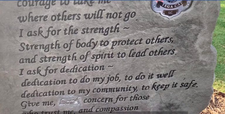 City of Tega Cay Removes Controversial Monument to Fallen Police Officers