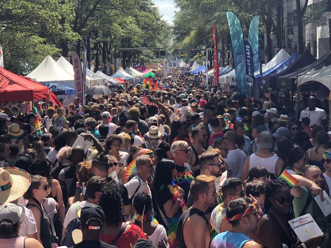 Charlotte Pride Breaks Attendance Records With An Estimated 200,000 Visitors