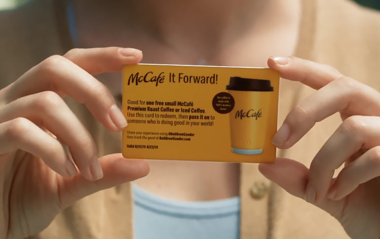 McDonalds Is Giving Away Free Coffee Cards, Then Asking People To ‘McCafé It Forward’