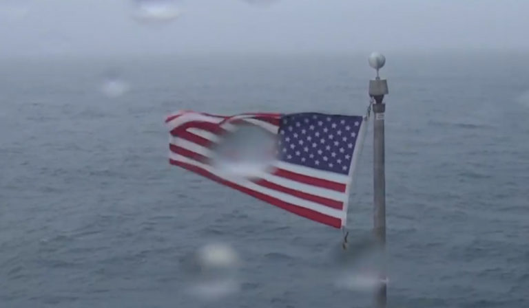 Watch Hurricane Dorian Hit NC On Live Frying Pan Camera