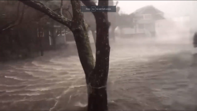 Hurricane Dorian Made Landfall This Morning, Bringing Record Storm Surges To The Outer Banks