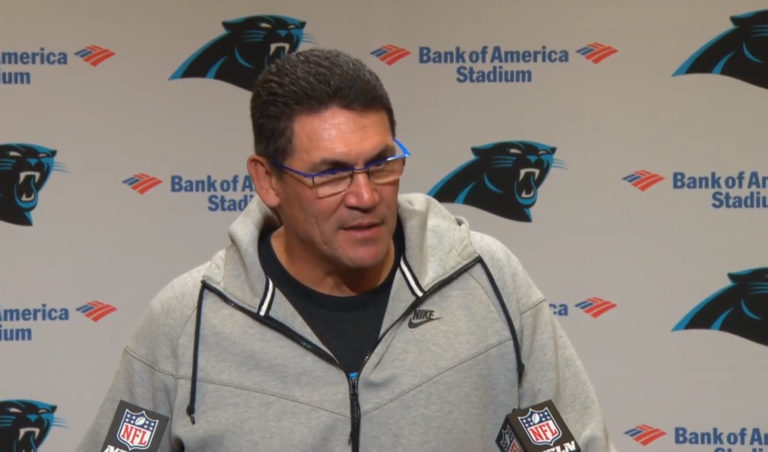 Panthers Coach Rivera Announces Starting QB For This Sunday’s Game Against Titans