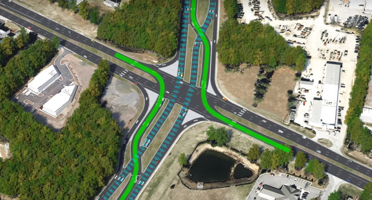 NCDOT Spending $7.2 Million To Build Carolinas First “Continuous Flow Intersection” in Charlotte